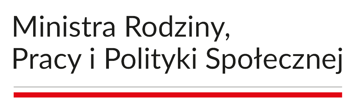 Logo Ministerstwa Rodziny, Pracy i Polityki Społecznej