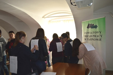 Zajęcia warsztatowe dla młodzieży szkolnej w ramach Ogólnopolskiego Tygodnia Kariery 2019