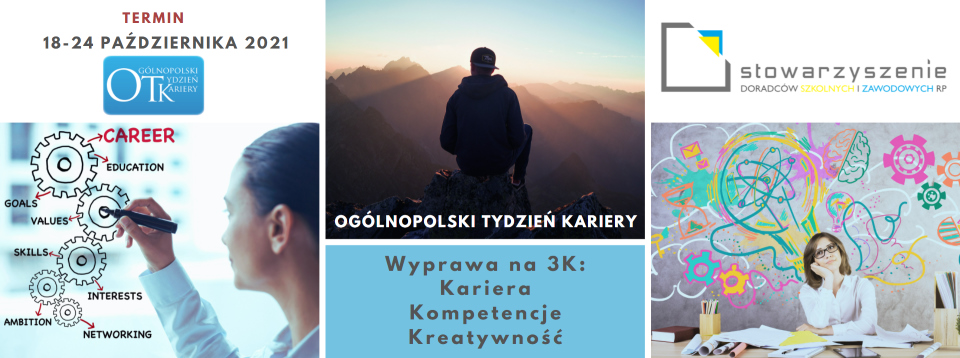 Baner Ogólnopolskiego Tygodnia Kariery 2021