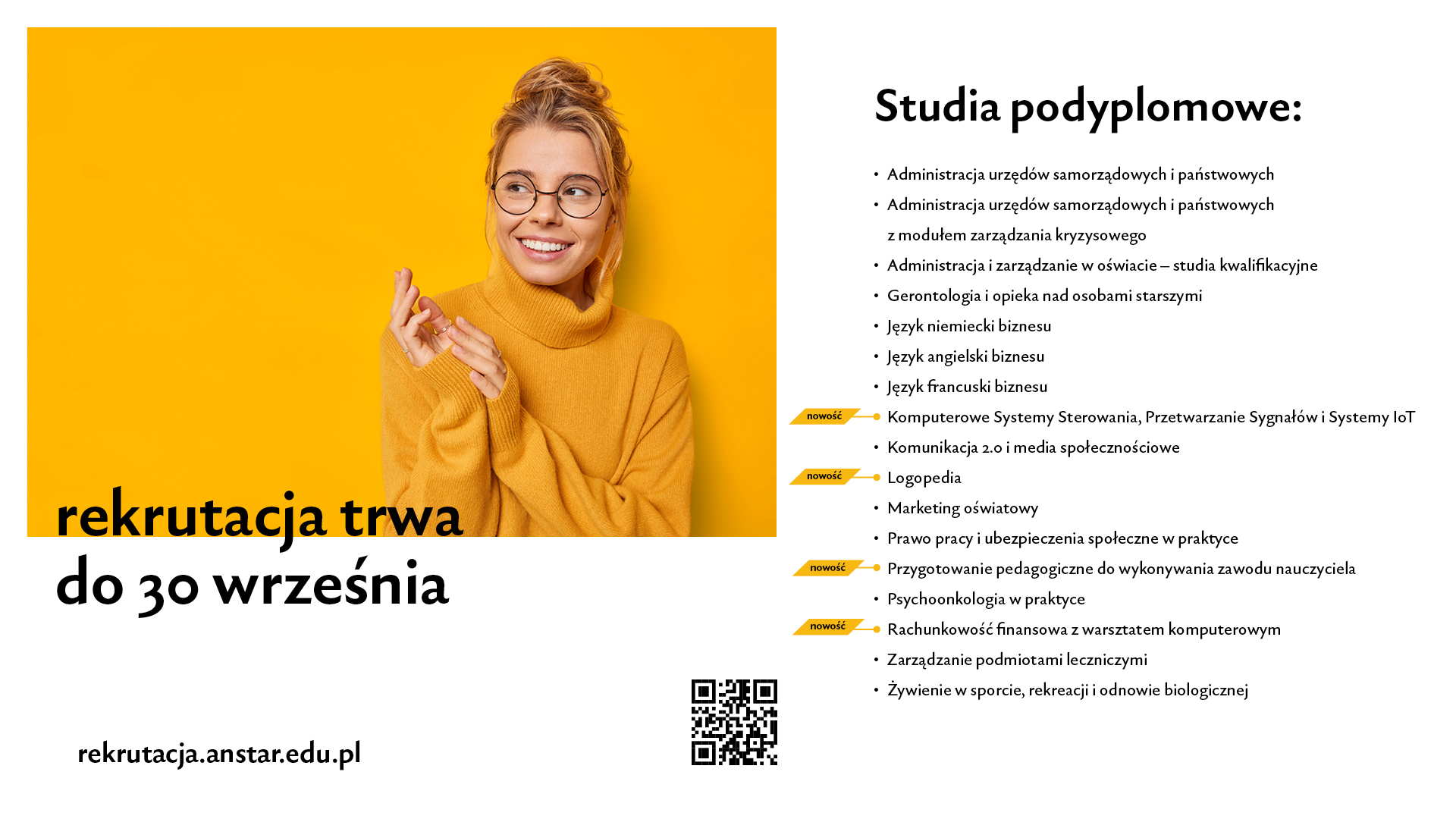 Oferta edukacyjna Akademii Nauk Stosowanych w Tarnowie