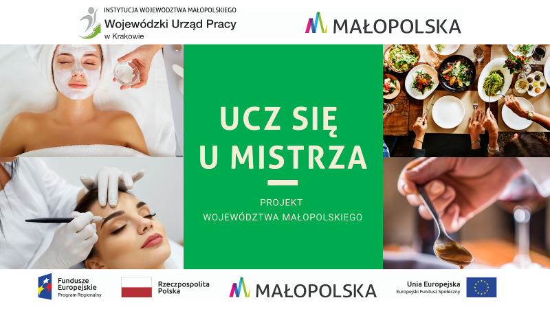 Logotyp projektu Ucz się u Mistrza