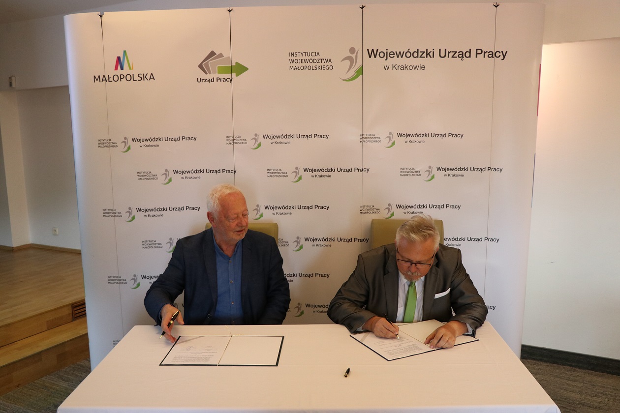 Nawiązanie partnerstwa z Wojewódzkim Urzędem Pracy w Krakowie w związku z realizacją projektu Wróć z POWERem!