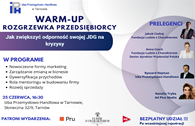 Zdjęcie artykułu Bezpłatne seminarium dotyczące odporności JDG na kryzysy w głównej branży działalności